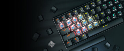 Black Shark Sixgill K4 RGB 60% Mechanical Wired Gaming Keyboard - Image 5