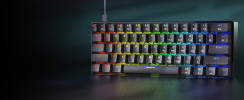 Black Shark Sixgill K4 RGB 60% Mechanical Wired Gaming Keyboard - Image 9