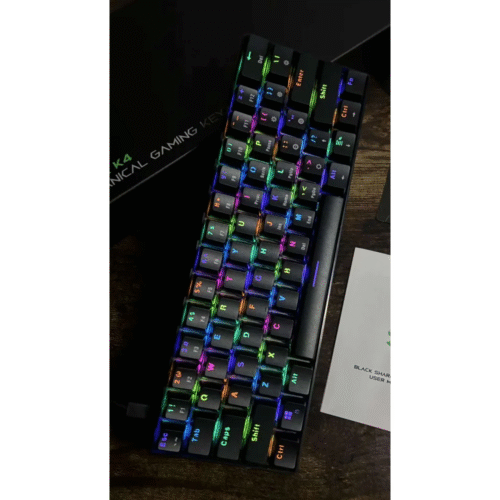 Black Shark Sixgill K4 RGB 60% Mechanical Wired Gaming Keyboard - Image 10