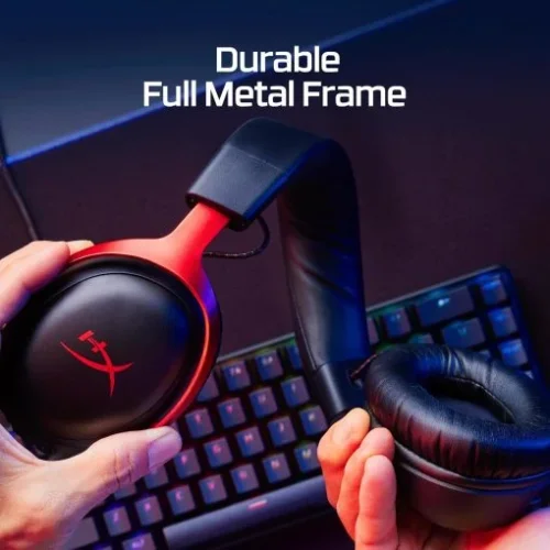HyperX Cloud III Wired Gaming Headset – Premium Audio, Noise-Cancelling Mic, Memory Foam Comfort - Image 4