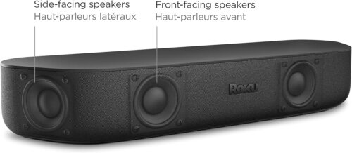 Roku Streambar – All-in-One 4K HDR Streaming Soundbar with Voice Remote & Bluetooth - Image 3