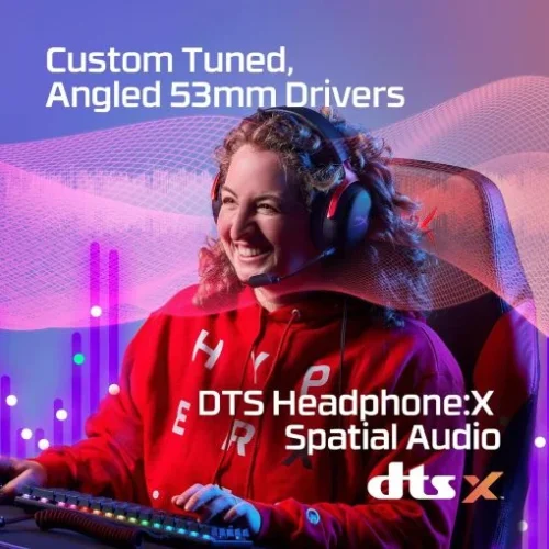 HyperX Cloud III Wired Gaming Headset – Premium Audio, Noise-Cancelling Mic, Memory Foam Comfort - Image 2