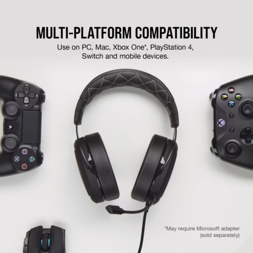 Corsair HS60 PRO Surround Gaming Headset - 7.1 Crystal Audio, Detachable Mic - Image 5