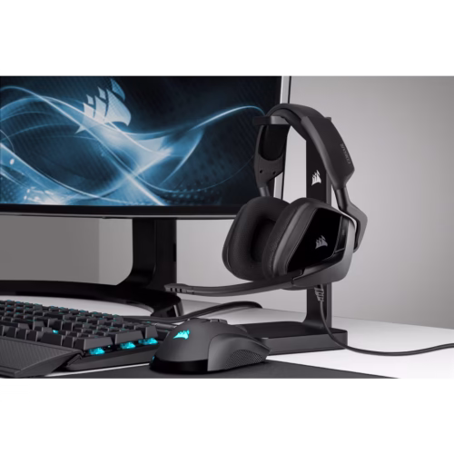 Corsair VOID ELITE Stereo Gaming Headset – Carbon | Immersive Sound & Comfort - Image 2
