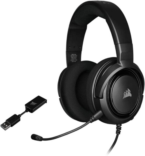 Corsair HS45 Surround Stereo Gaming Headset | Immersive 7.1 Audio & Comfort - Image 3