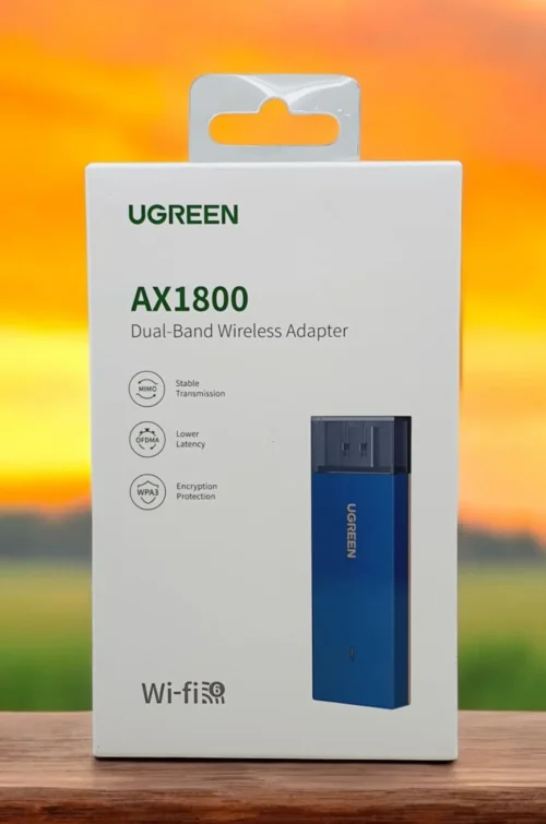 UGREEN AX1800 Dual-Band Wireless Adapter – WiFi 6 USB Adapter with High-Speed Connectivity - Image 4