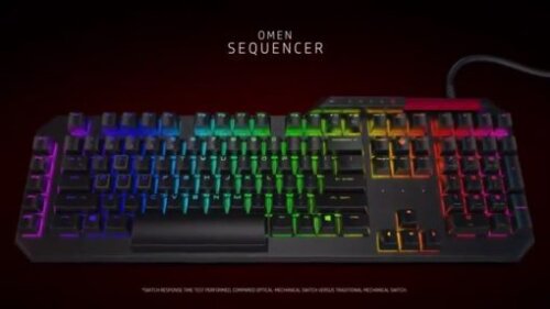 Omen by HP Sequencer Mechanical Optical Gaming Keyboard | Wired USB - Image 3