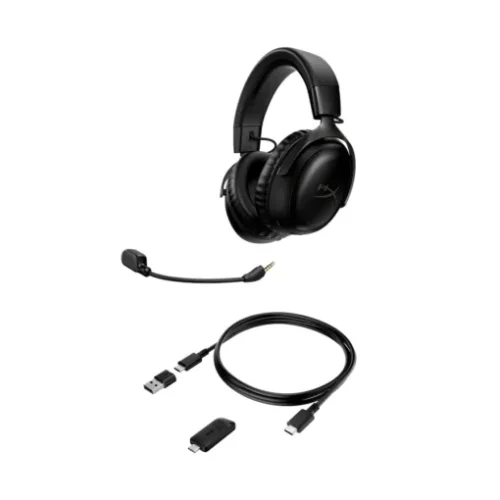HyperX Cloud III Wireless Gaming Headset | 120-Hour Battery | PC, PS5, PS4, Switch - Image 4