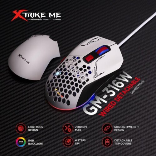 Xtrike Me GM-209W LED Gaming Mouse