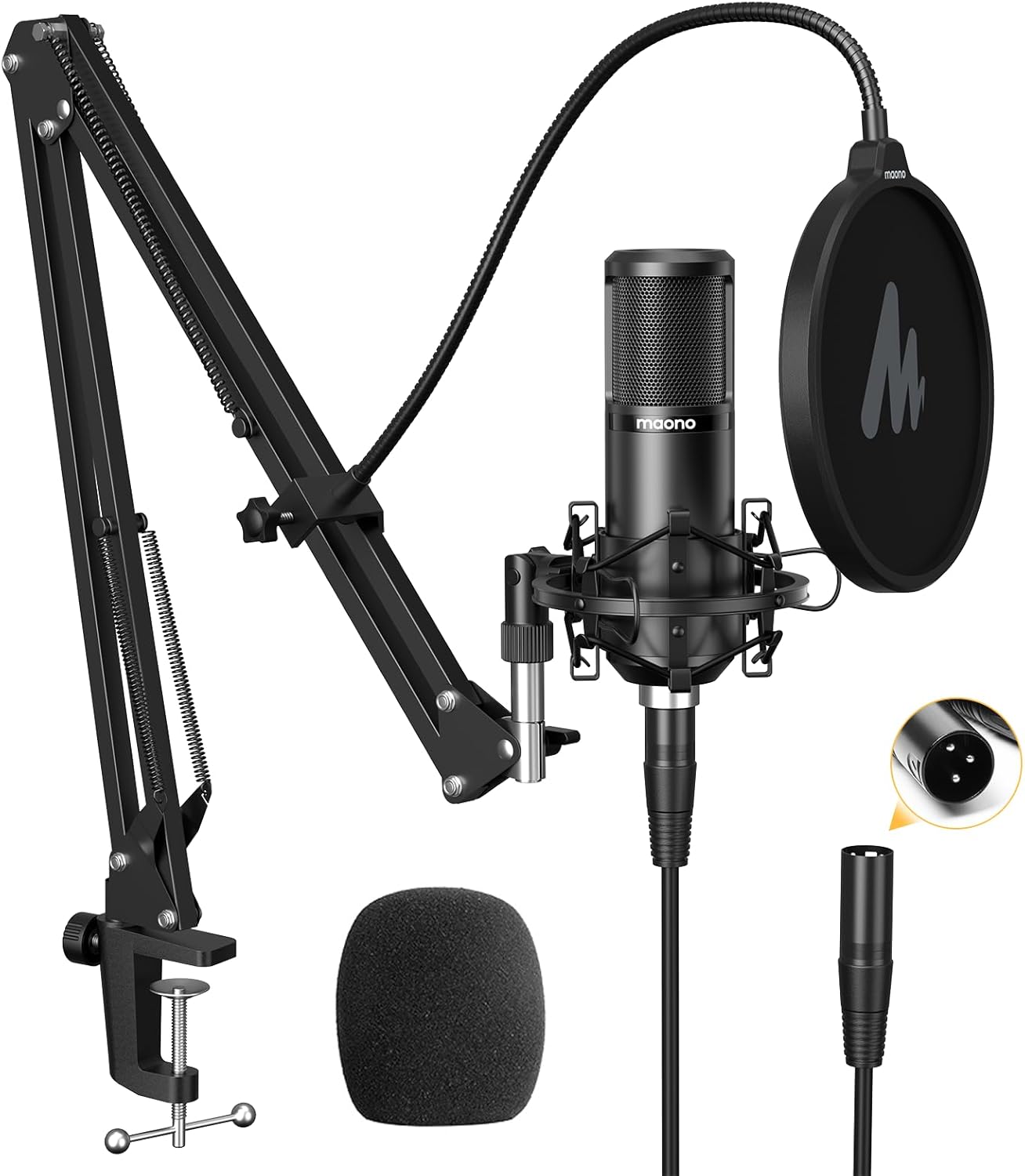 Maono PM320 Studio Condenser XLR Microphone