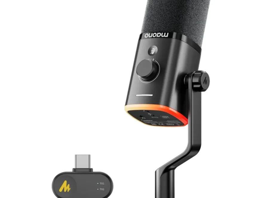 PD100W Wireless and USB Dynamic Microphone