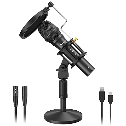 HD300 Series Cardioid Dynamic USB/XLR Microphone - Image 2