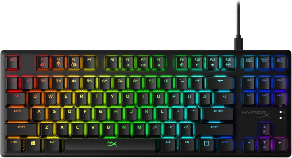 HyperX Alloy Origins Core Mechanical Gaming Keyboard with RGB Lighting and HyperX Mechanical Switches