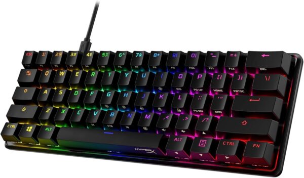 HyperX Alloy Origins 60 Mechanical Gaming Keyboard with RGB Lighting and HyperX Red Mechanical Switches