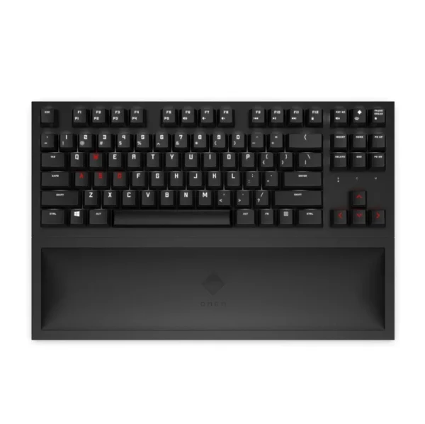 HP OMEN Spacer TKL Wireless Gaming Keyboard with RGB Lighting and Low-Profile Mechanical Switches