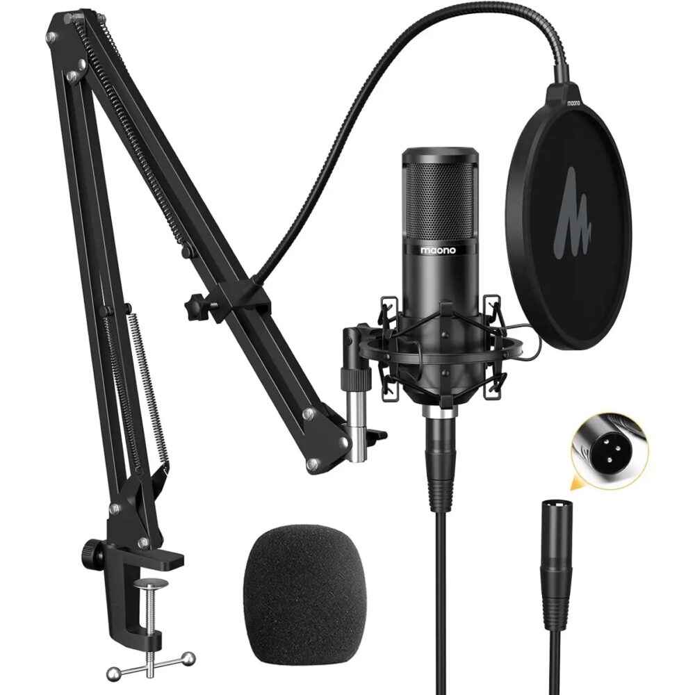 Maono PM320 Series Condenser Studio Microphone Set