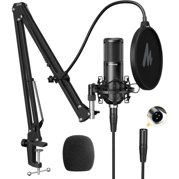 Maono PM320 Series Condenser Studio Microphone Set