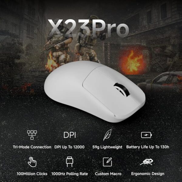 EWEADN X23 Pro Wireless Gaming Mouse — view 2