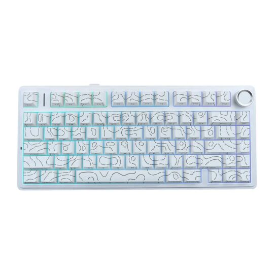 AULA F75 White Contour