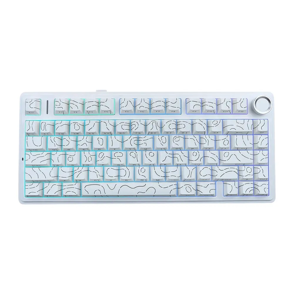 AULA F75 White Contour