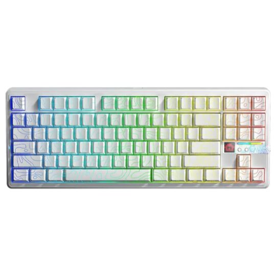 AULA F87 Pro V2 White Contour